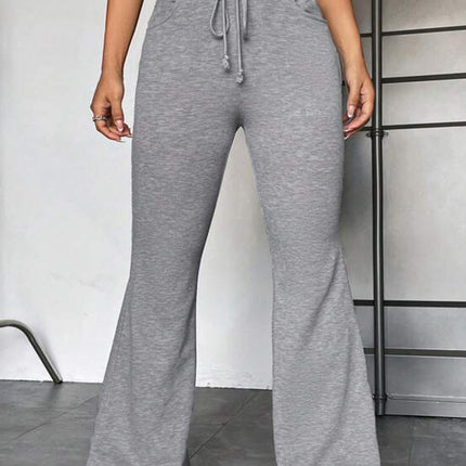 European And American Stitching Yoga Exercise Pants Outdoor Casual Flared Pants
