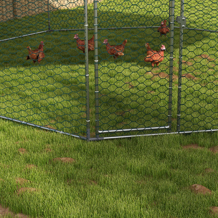 x Chicken Run for 19-25 Chickens with Cover