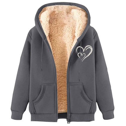 Sweater Men's Fleece-lined Thickened Men's Winter Lambskin
