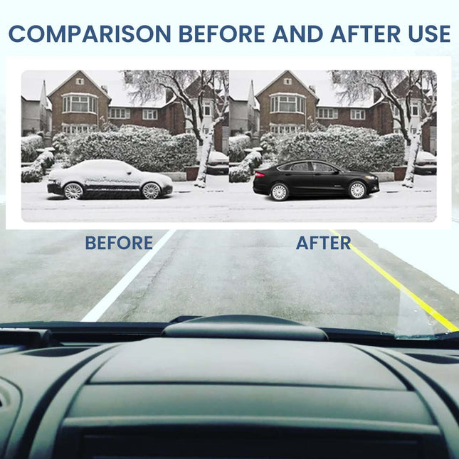 Portable Mini Ice Scraper For Quick De-icing And Snow Melting Of Car Windows. After-sales Service Not Included.