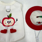 Red Apple Tank+Hat / XS