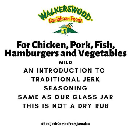 Walkerswood Traditional Jamaican Jerk Seasoning, Hot and Spicy, 128 Fl Oz