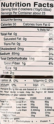 Excelsior Water Crackers, 10.58 Ounce (Pack of 1)(Packaging May Vary)