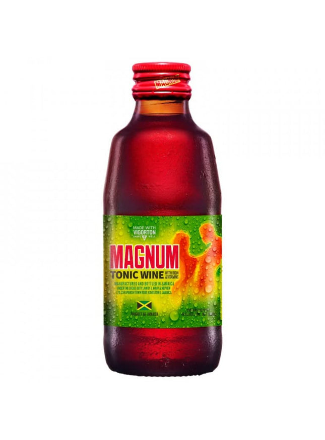 Magnum Tonic with Iron Vitamins and vigorton from Jamaica 200 ml (Pack of 6)