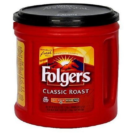 Folgers Classic Roast Medium Roast Ground Coffee