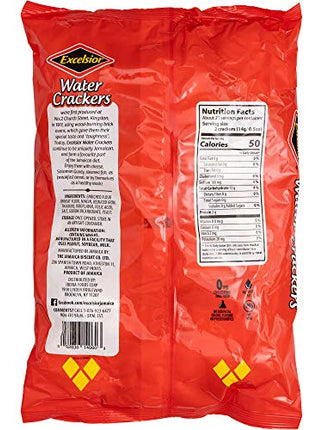 Excelsior Water Crackers, 10.58 Ounce (Pack of 1)(Packaging May Vary)