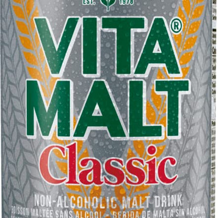 Vitamalt Classic, Non-Alcoholic Malt Drink, 11.2 Oz Can (Pack of 12)