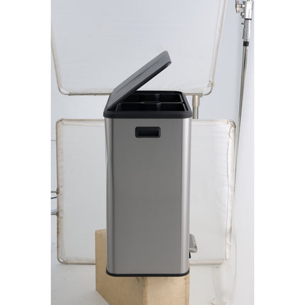 60L Stainless Steel Kitchen Trash Can, 60L