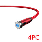 Red 4PC / 1m / Type c Apple and Androi