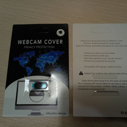 Plastic camera screen, laptop tablet computer mobile phone anti hacker peeping protection cover