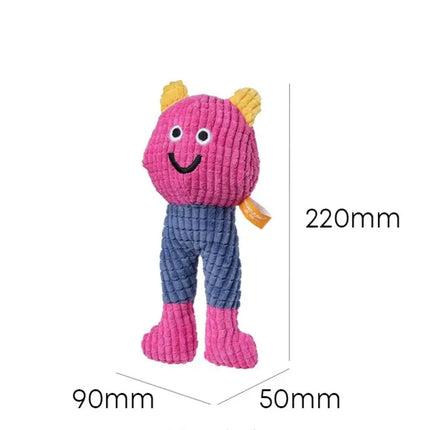 Adorable Squeaky Catnip Toys For Your Cat Or Dog, Perfect For Solo Play, Tough Enough To Chew, Great For Teeth Grinding And Keeping Teeth Clean.