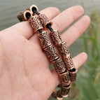 Antique red brass