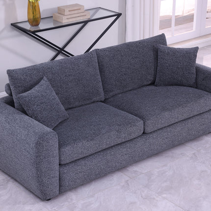 Modern Minimalist Comfortable Fabric GREY Sofa