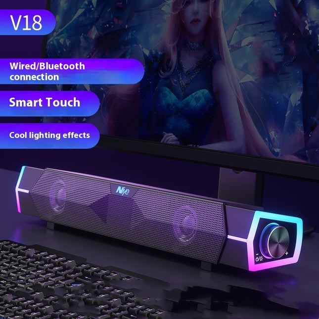 Bluetooth Speaker Dual Speaker Subwoofer Theater Level Surround Computer Speaker