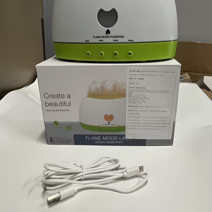 New Essential Oil Diffuser Flame Diffuser Baby Cold Mist Air Humidifier
