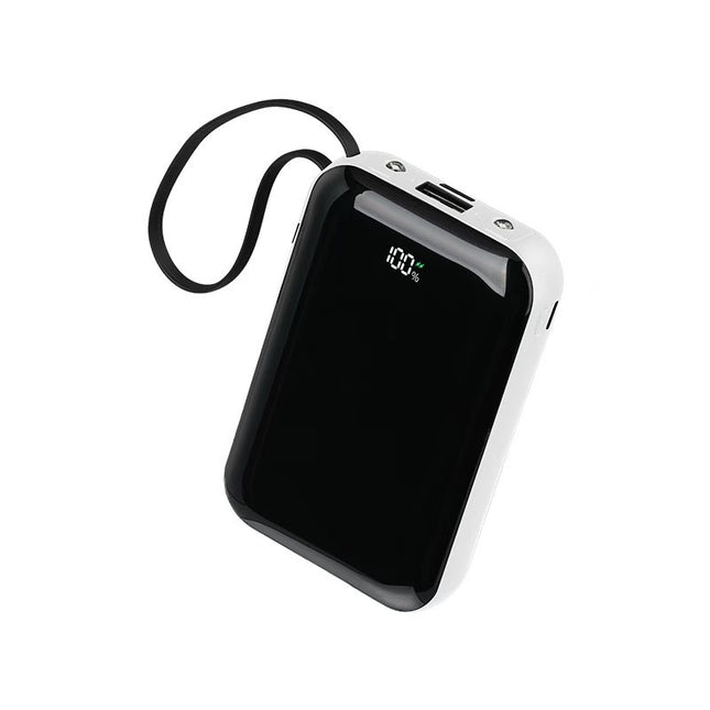 Portable Power Bank With Fast & Wireless Charging - High Capacity Battery Pack For IPhone, Android & AirPods, Travel-Friendly Emergency Charger With Safety Protection