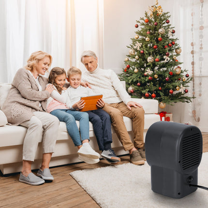 1Pc 400W Portable Electric Space Heater Mini Desktop Fan Heater Personal Small Space Heater For Home Office