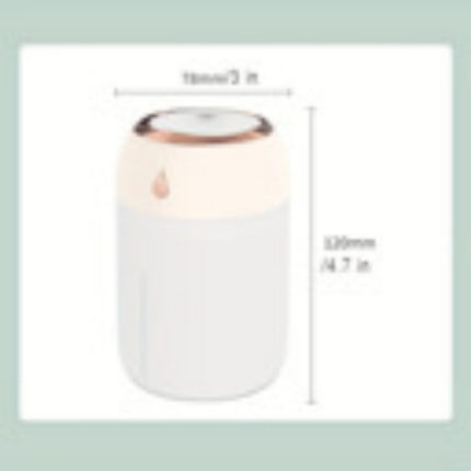 Portable Mini  Humidifier, 220ml,Small Cool Mist Humidifier, USB Personal Desktop Humidifier For Bedroom Travel Office Home Random Colors