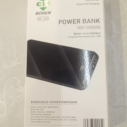 Portable Power Bank  Fast Charging Universal Battery Pack For IPhone, Android & All Devices, Compact & Lightweight,  Travel-Friendly
