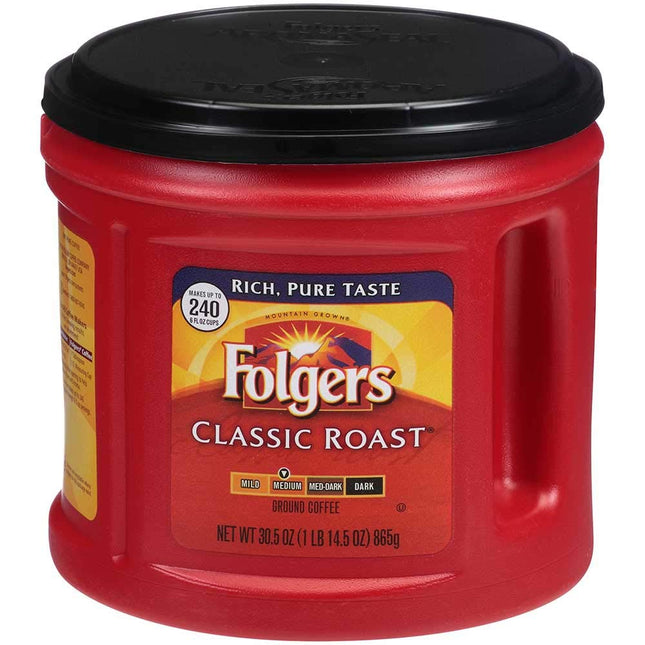 Folgers Classic Roast Medium Roast Ground Coffee