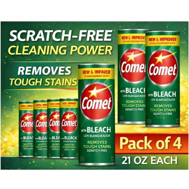 Ultimate Clean Guard Glove & Cloth Set - 4-Pack Comet Bundle Kit