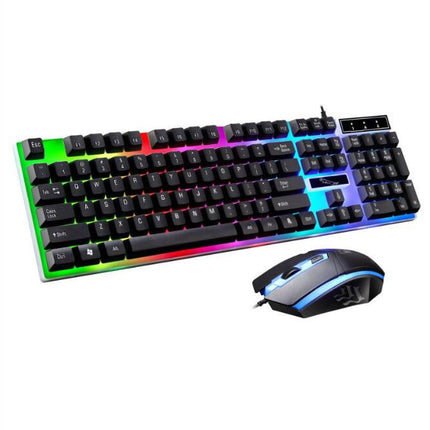 G21 Wired U U Mouse And Keyboard Set Suspended Lighting Mechanical Feel Game Mouse And Keyboard Set