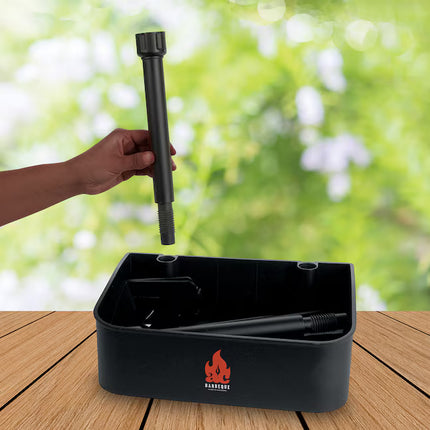 AC Barbeque Plastic Grill Caddy