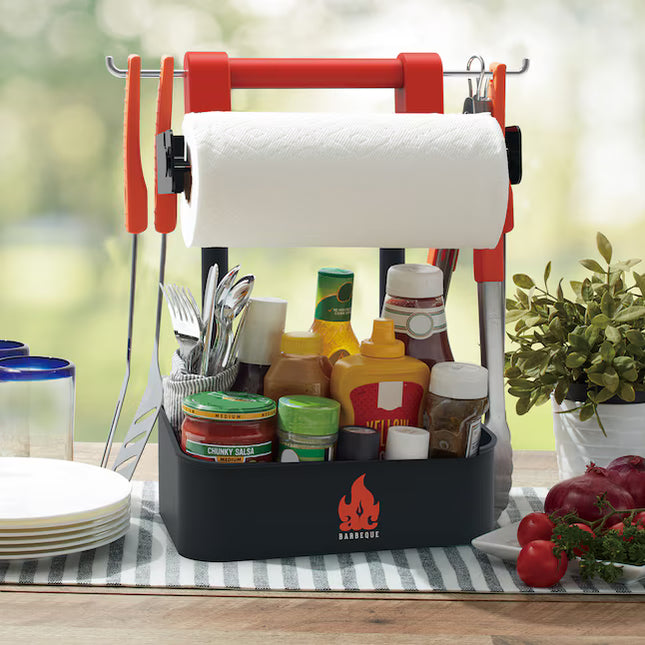 AC Barbeque Plastic Grill Caddy