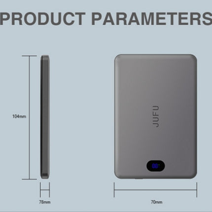Adaptable To The Whole Scene With Magnetic Wireless Power Bank, A Savior For Travel And Office, Magnetic Charging In Seconds, Portable, Small And Large Capacity