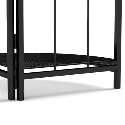 3-Tier Corner Open Shelf,Bookcase Freestanding Shelving Unit,Plant Stand Small Bookshelf For Living Room, Home Office, Kitchen, Small Space