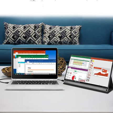 156-inch Ultra-thin Metal Portable Monitor Computer Projection Screen