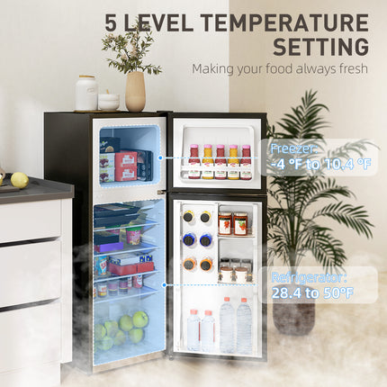 Small Fridge with Freezer