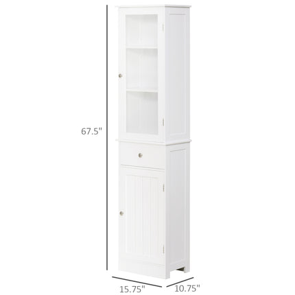 Slim Bathroom Storage Cabinet