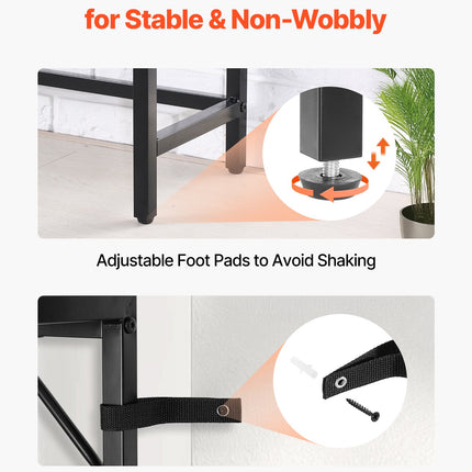Marble Console Table Modern Narrow Long Console Table With Power Outlet