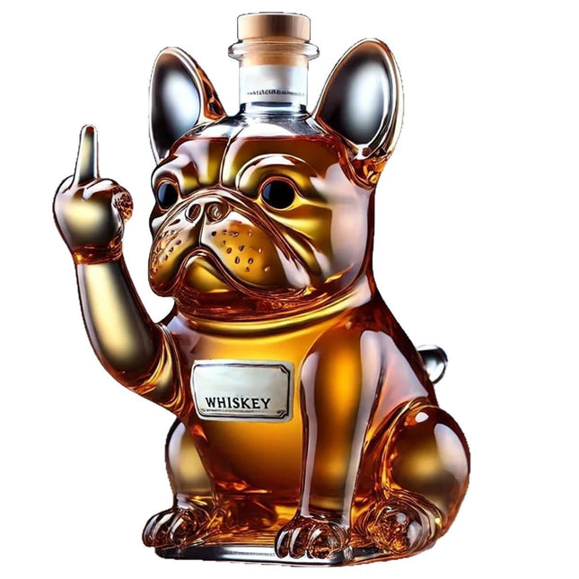 Funny French Whiskey Bottle