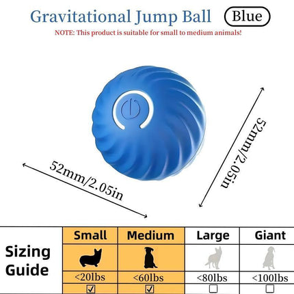 Blue And Orange Pet Bouncing Ball Fun Pet Bouncing Ball For Cats And Dogs,Self-pickup Only