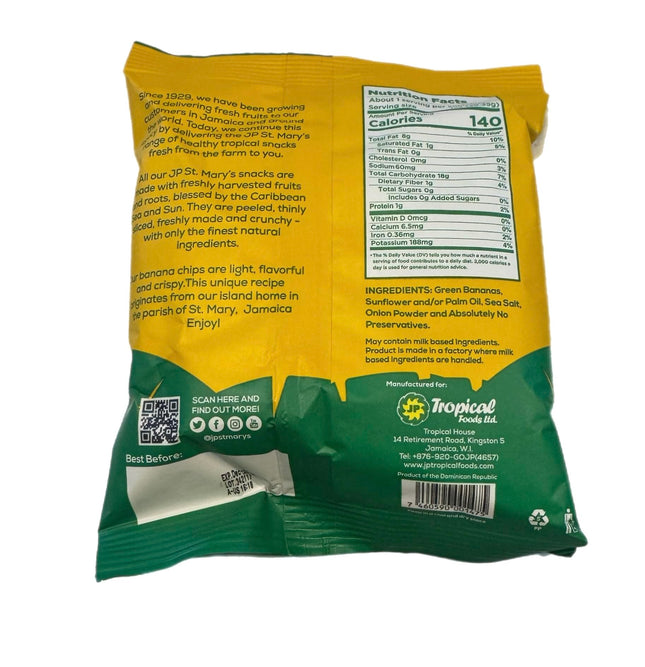 St. Mary's Banana Chips 1.06 oz (Pack of 20)