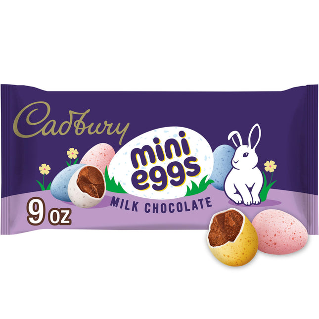 CADBURY MINI EGGS Milk Chocolate, Easter Candy Bag