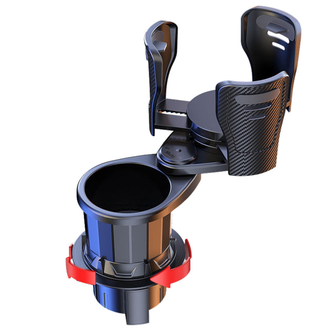 Car Cup Holder Expander Adjustable Base 2 in 1 Dual Layer Cup Holder Large Capacity Storage 360 Degree Rotating Cup Slot Large 10/40 oz Bottles & Big Drinks Travel Cup