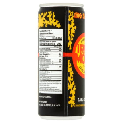 Big Bamboo Jamaican Irish Moss Vanilla Drink, 9.8 fl oz (4 Pack) | Traditional Caribbean Energy & Nutritional Beverage | Made with Sea Moss, Milk & Spices | Authentic Jamaican Drink