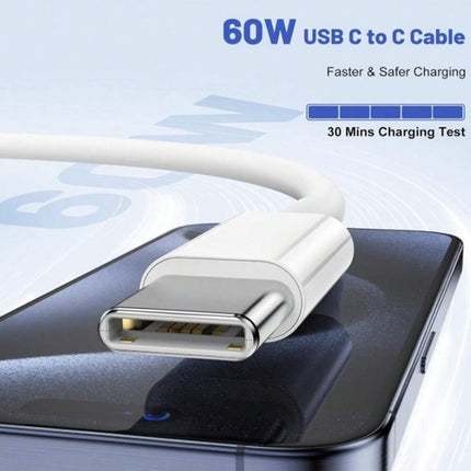 Charger Cable - Portable, Durable, Essential For Charging Compatible With Multiple Devices And Ensures Device Safety.