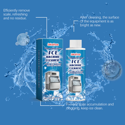 Jakehoe Ice Maker Cleaner Daily Gentle Cleaning Limescale Deodorization Decontamination Care Ice Maker Cleaning