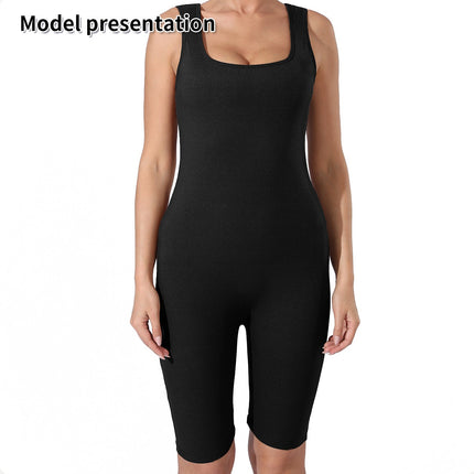Women's Fashion Simple Solid Color Bodysuit