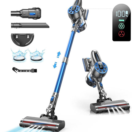 450W 36kPa Powerful Cordless Handheld Vacuum With LED Display, 40-Minute Battery Life, Rechargeable, Suitable For Home Use And Cleaning Pet Hair, Suitable For Hardwood Floors And Carpets