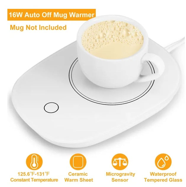 Coffee Mug Warmer Cup Warmer Auto Shut Off Coffee Tea