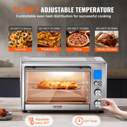 13-IN-1 Air Fryer Toaster Oven 28L 1800W Convection Oven For Home Use