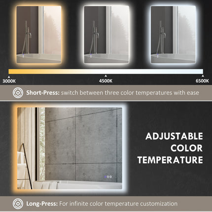 Dimmable Bathroom Mirror with Lights
