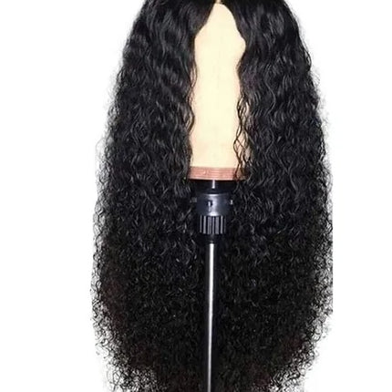AA Hair Front Wig Womens Brazilian Human Long Curly Lace Wavy Hair Wigs US