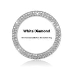 Double Row White Diamond