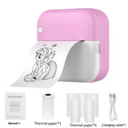 C27 Pink 5 Roll Printing Paper